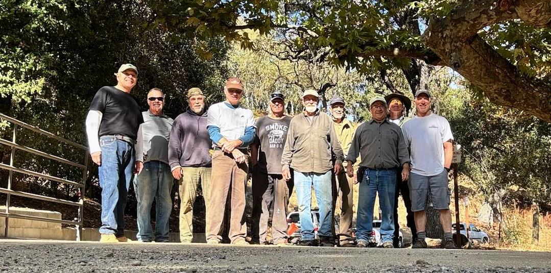 The Trail Crew came to help get the work done!